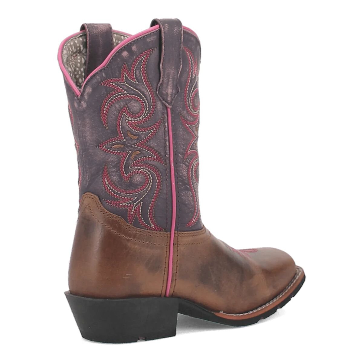 Kids' Majesty Square Toe Leather Western Boots