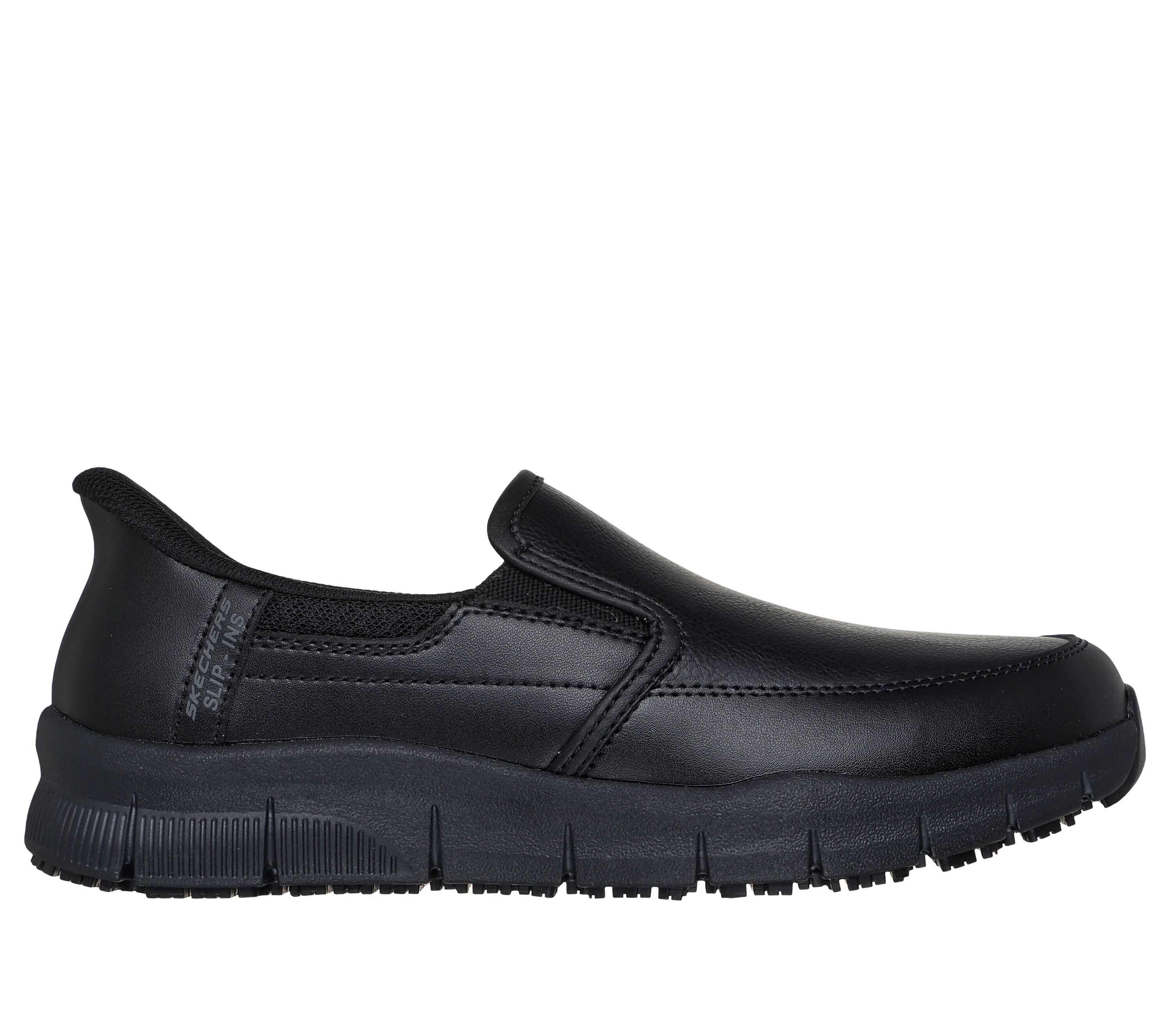 skechers black dress shoes womens Skechers Women's Slip-ins Work: Nampa - Engus Shoes in Black