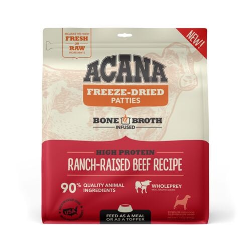 Ranch-Raised Beef Recipe Freeze Dried Dog Food - 14 oz