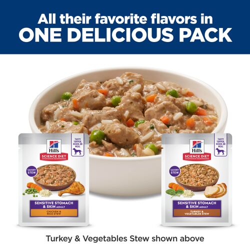 Hill's Science Diet Adult Sensitive Stomach & Skin Variety Pack