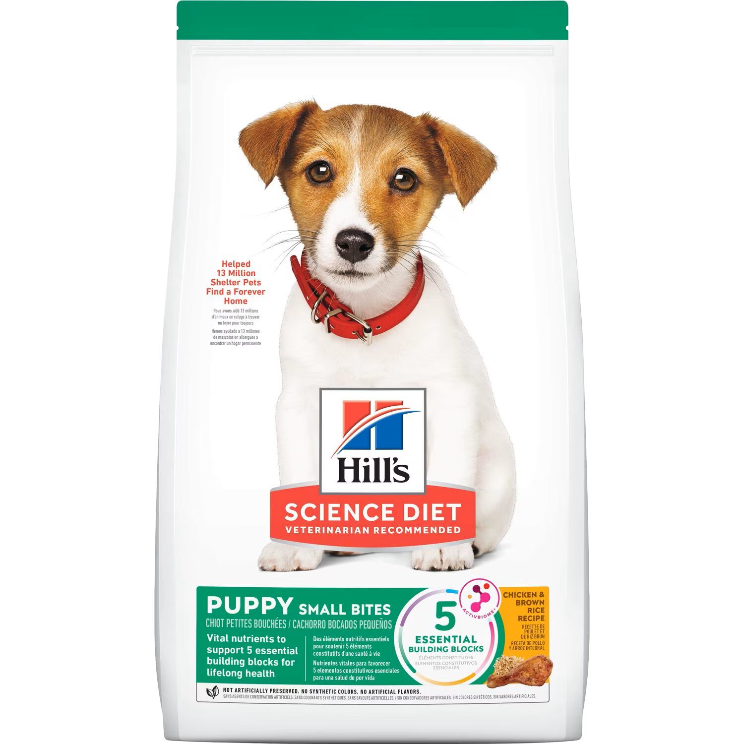 Puppy Small Bites Chicken & Brown Rice Recipe Dog Food