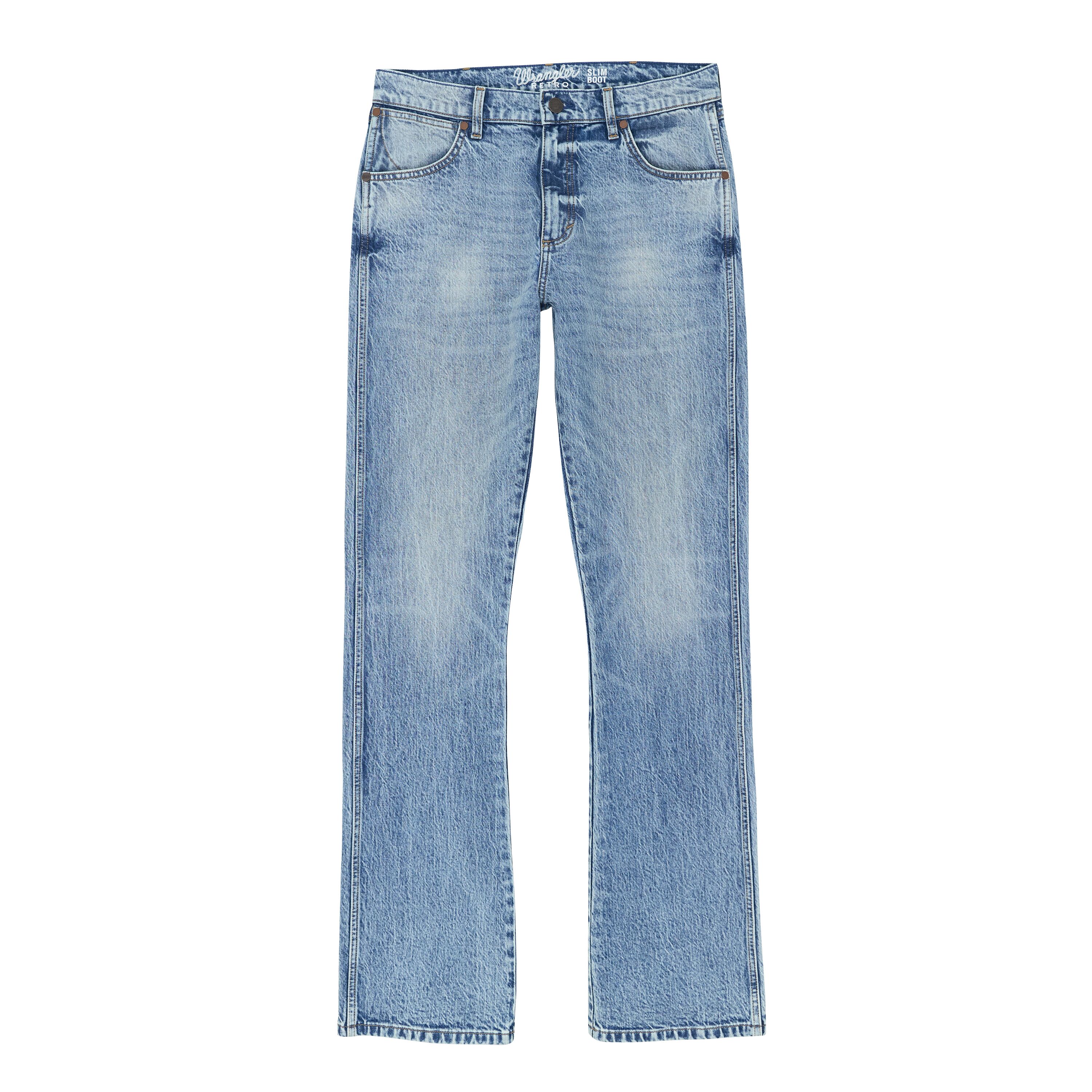 Men's Retro Slim Boot Jean