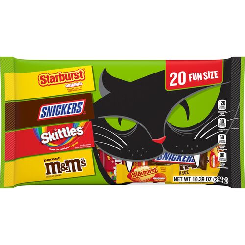 Mixed Fun Size Variety Halloween Candy - 10.39 oz