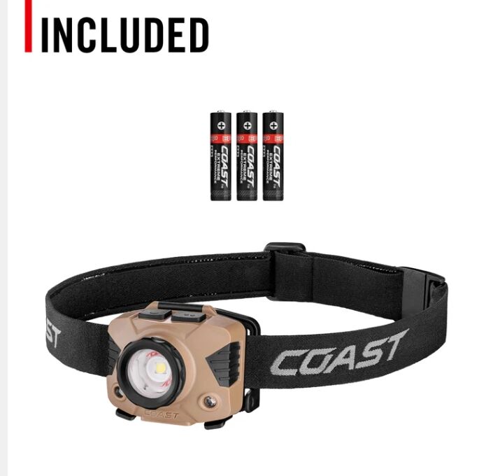 PRESTOLED硬化ライト Coast FLX7 700 Lumen Tri-Color LED Headlamp