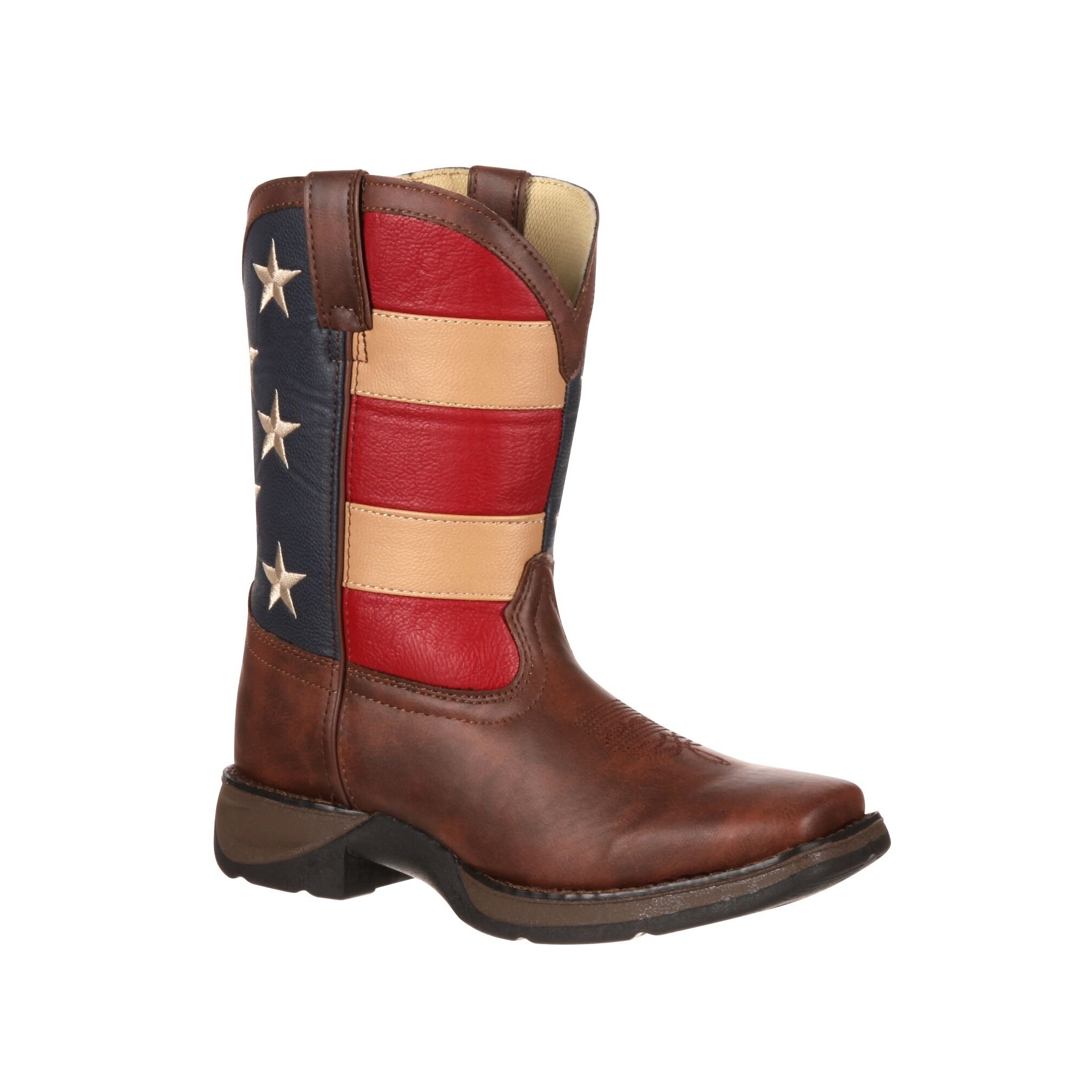 Toddler Lil' Durango Kid's Patriotic Western Flag Boot