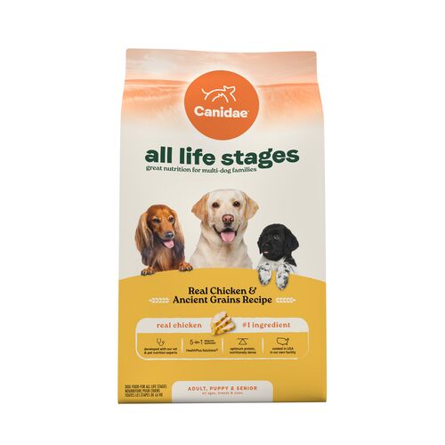 All Life Stages Real Chicken & Ancient Grains Recipe Dry Dog Food - 40 Lb