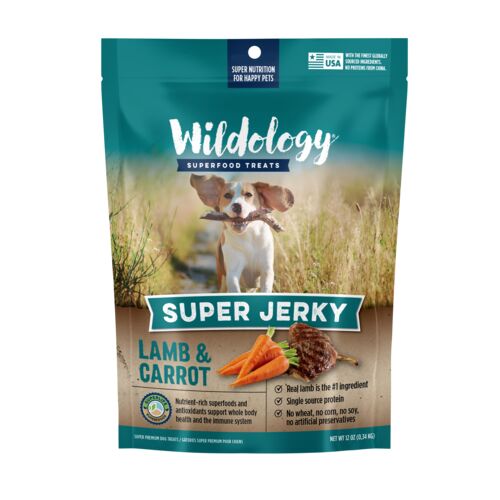 Lamb & Carrot Super Jerky - 12 oz
