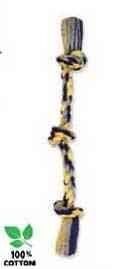 20" Flossy Chews Three Knot Tug Dog Toy - Medium