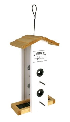 Farmhouse Cedar Vertical Feeder