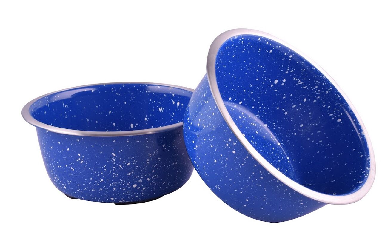 Enamel Campware Pet Dish