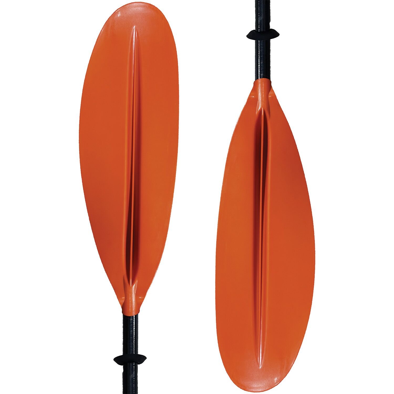 Sun Dolphin 225cm Fiberglass Kayak Paddle in Orange