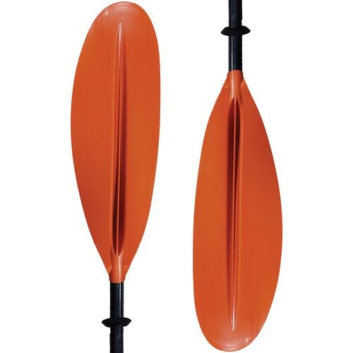 225cm Fiberglass Kayak Paddle in Orange