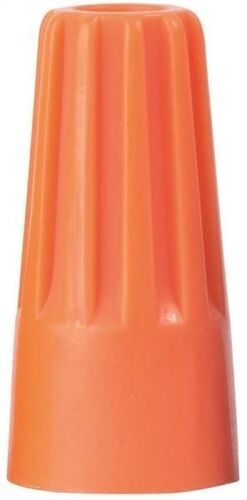 Twist-On Wire Connector 300 V 600 V Thermoplastic Orange