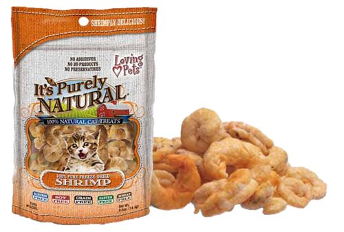 It's Purely Natural Freeze Dried Shrimp Treats