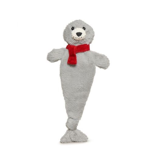 14.5" Flat Seal Plush Dog Toy