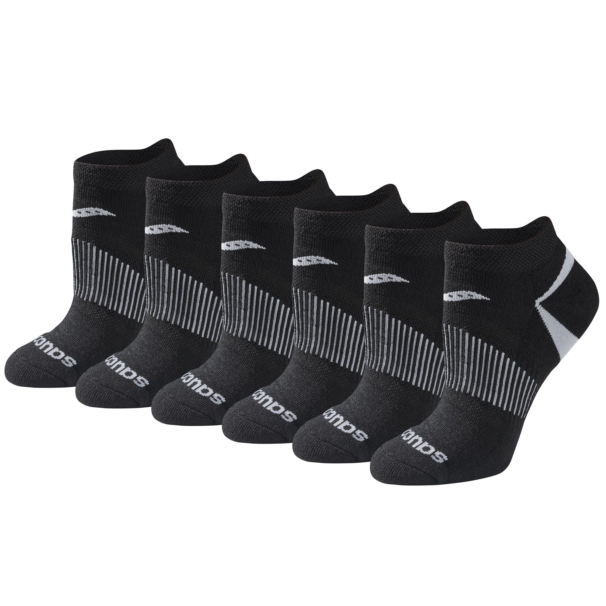 Women's Everyday RunDry No Show Solid Socks
