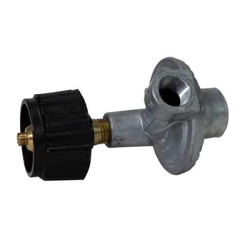 90 Degree Low Pressure Regulator with Acme Nut End Fitting