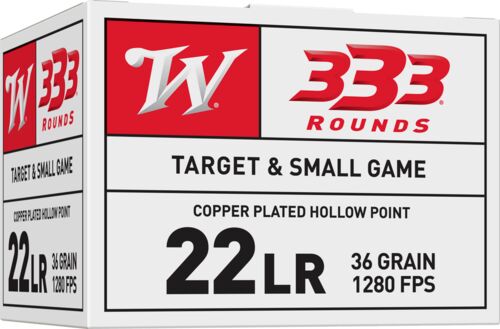 Target & Small Game 22 LR 36 Grain CPHP Ammunition - 333 Rounds