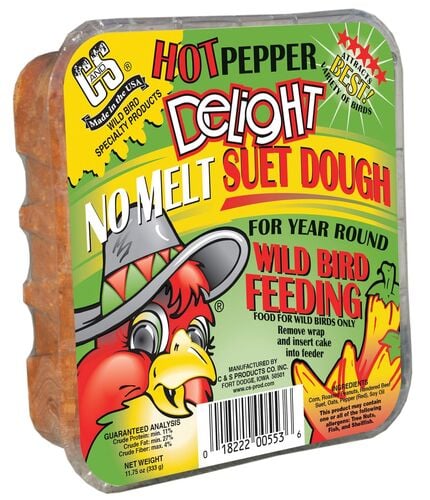Hot Pepper Delight No Melt Suet Dough