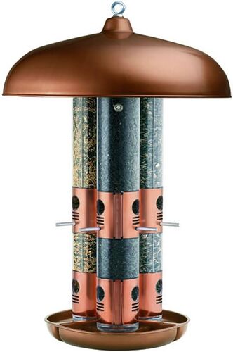 Triple Tube Wild Bird Feeder