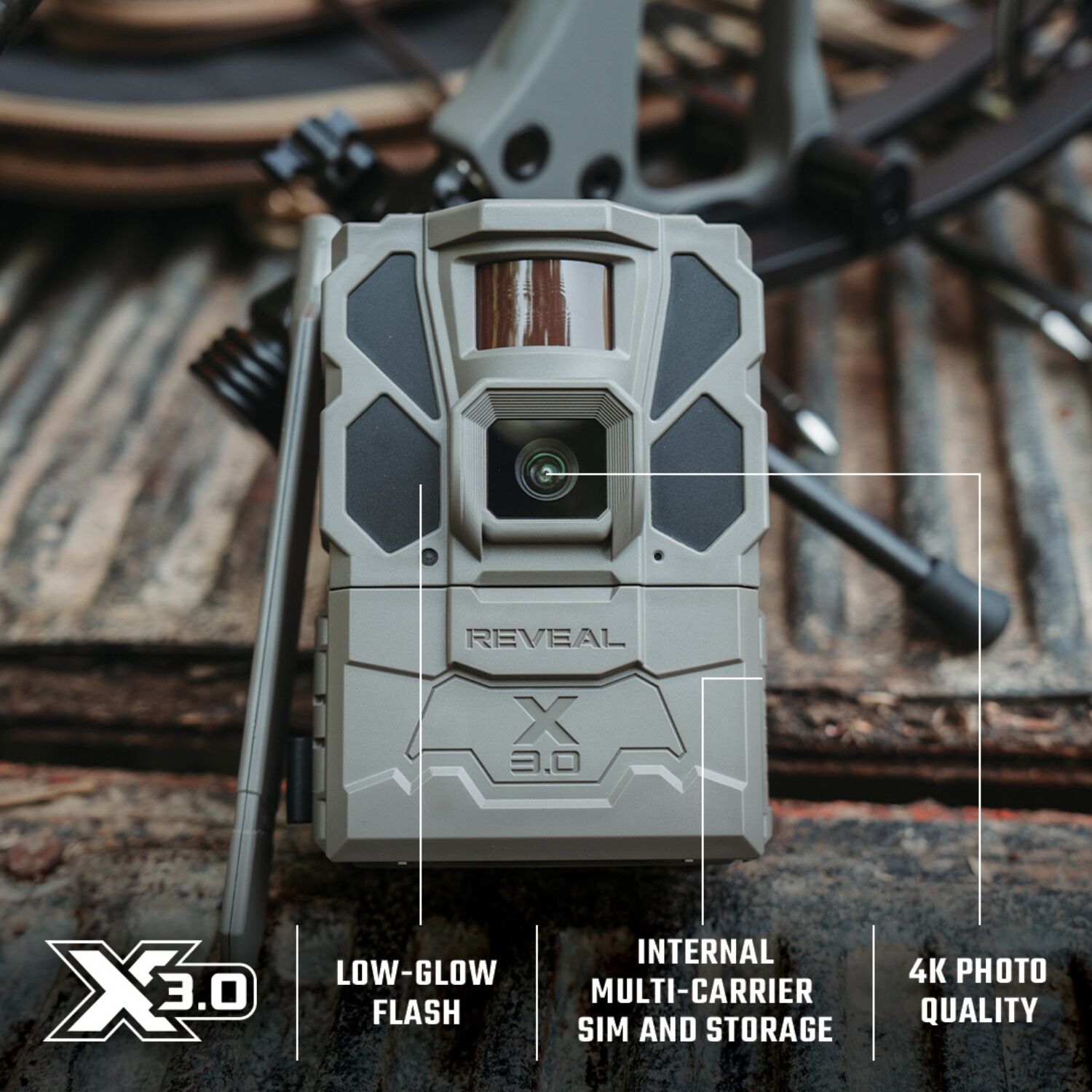 Cellular Trail Camera Camera Chasse TACTACAM Pack Reveal X Gen