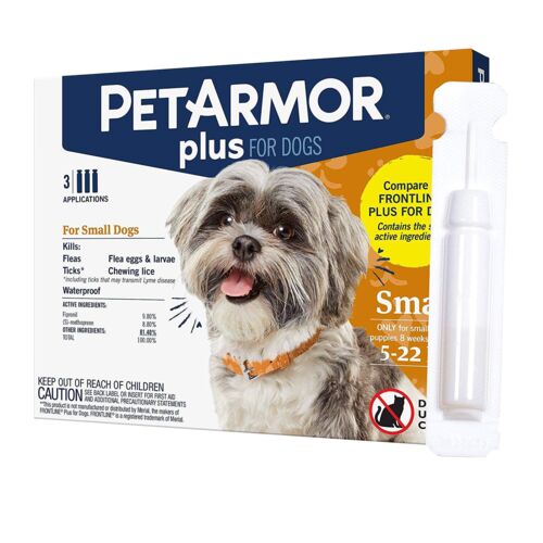 Petarmor Plus for Dog Treatment 5 to 22lbs