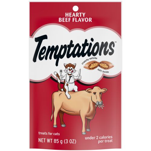 Hearty Beef Flavored Cat Treat - 3 oz