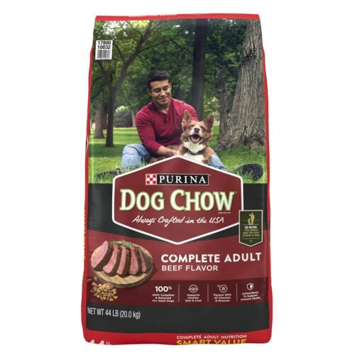 Dog Chow Complete Adult Beef Dry Dog Food - 44 Lb