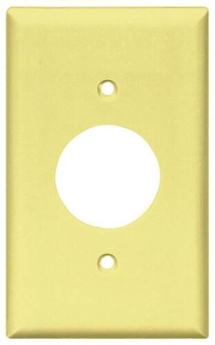 4.5 x 2.75", 1 Gang Round Wall Plate