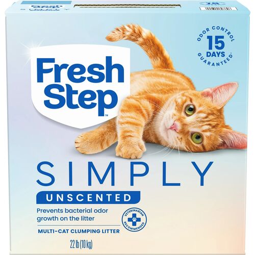 Simply Unscented Clumping Clay Cat Litter - 22 Lb