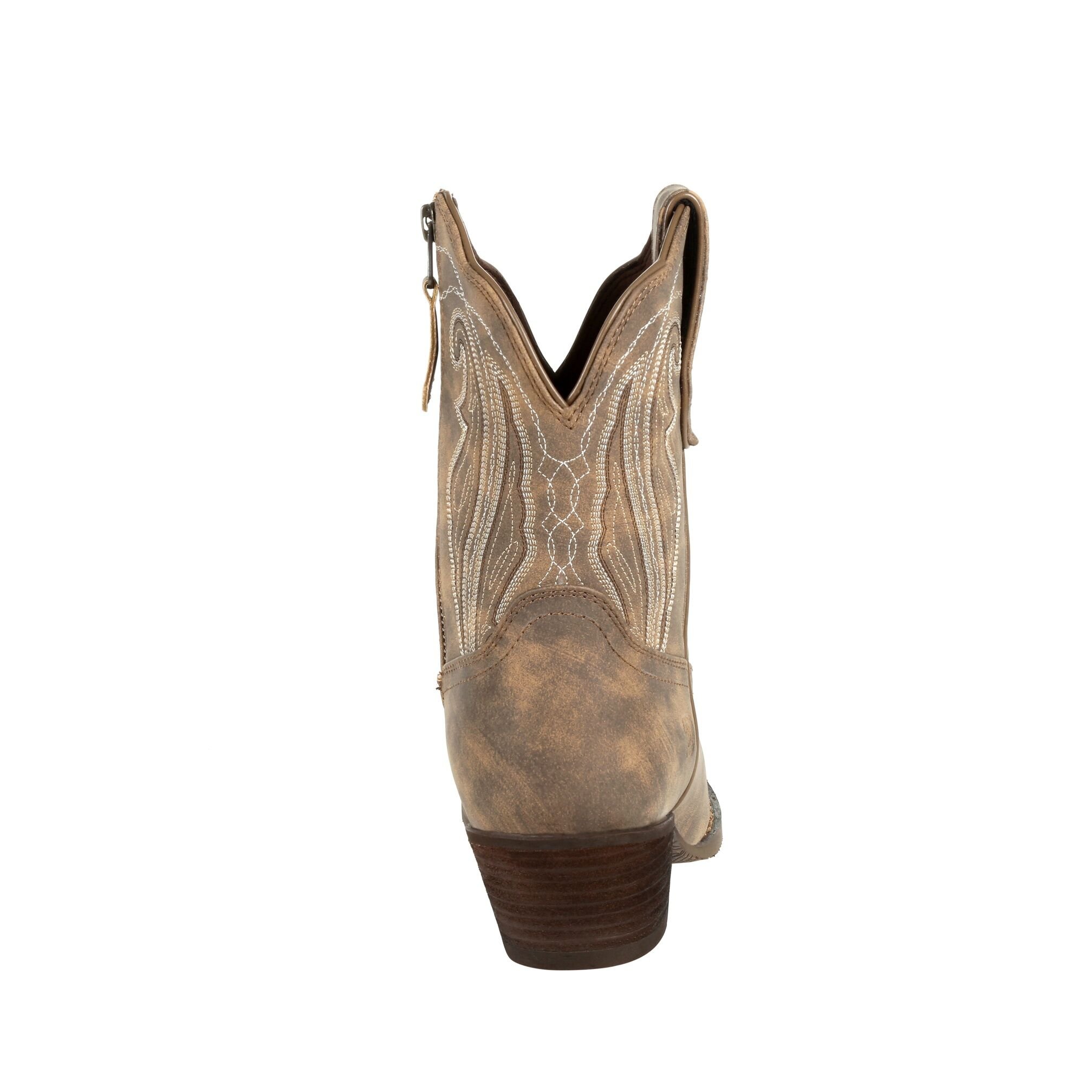 Women's Crush Distressed Shortie Western Boot