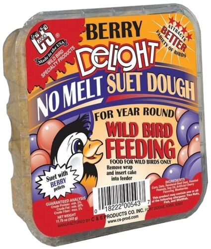 Berry Delight No Melt Suet Dough