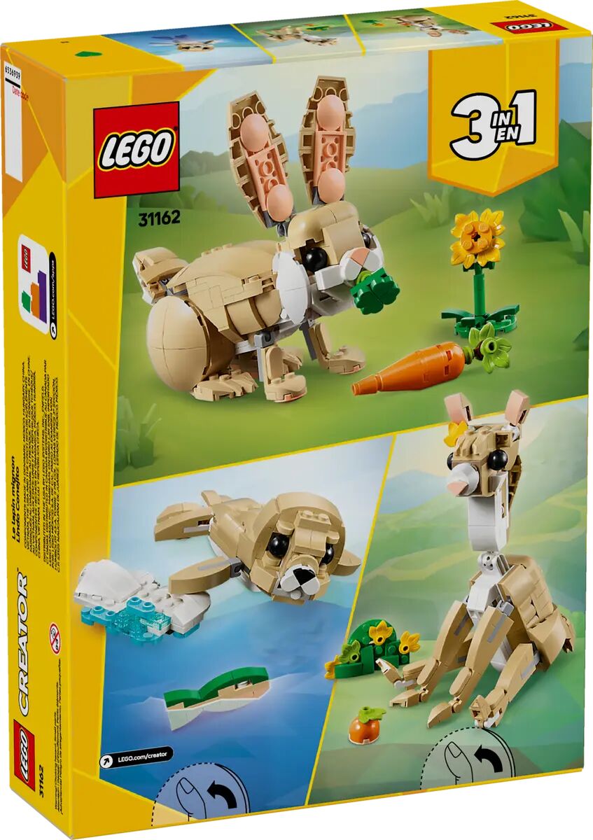 LEGO Creator 3 in 1 Cute Bunny