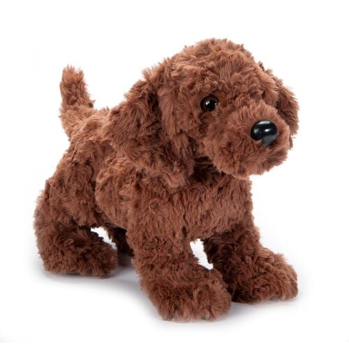 Zoologee Petz Chocolate Labradoodle Plush - 11"