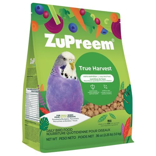 True Harvest Core Nutrition Daily Bird Food for Small Birds - 2.5 Lb