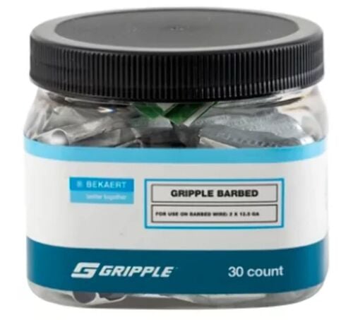 Gripple Plus Barbed Gripple - 30-Count Tub