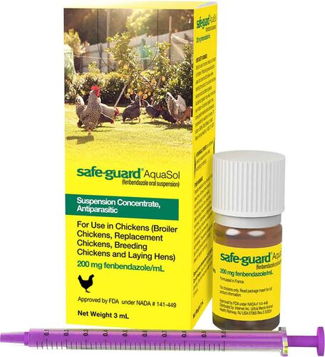 AquaSol Poultry Dewormer - 3 ml