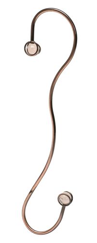 12" Beaded Hanging Hook with Copper Finish