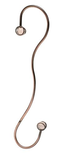 12" Beaded Hanging Hook with Copper Finish