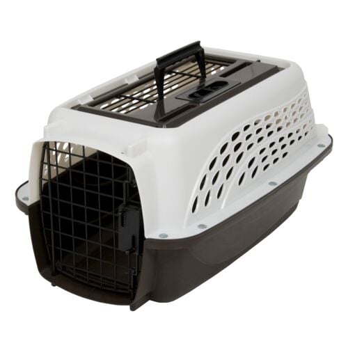 2 Door Top/Front Load Kennel 19  up to 10 Lbs