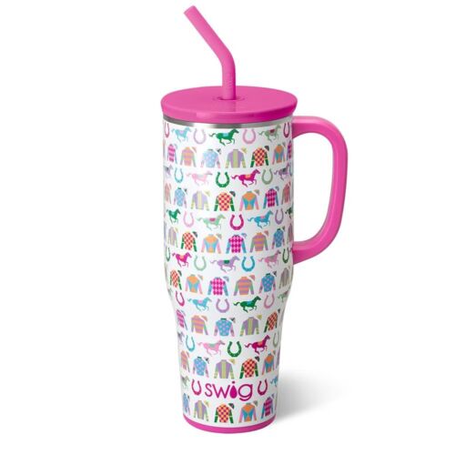 Mega Mug in Go Baby Go - 40 oz