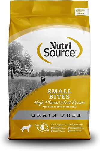 Grain Free Small Bites High Plains Select Recipe Dry Dog Food - 12 Lb