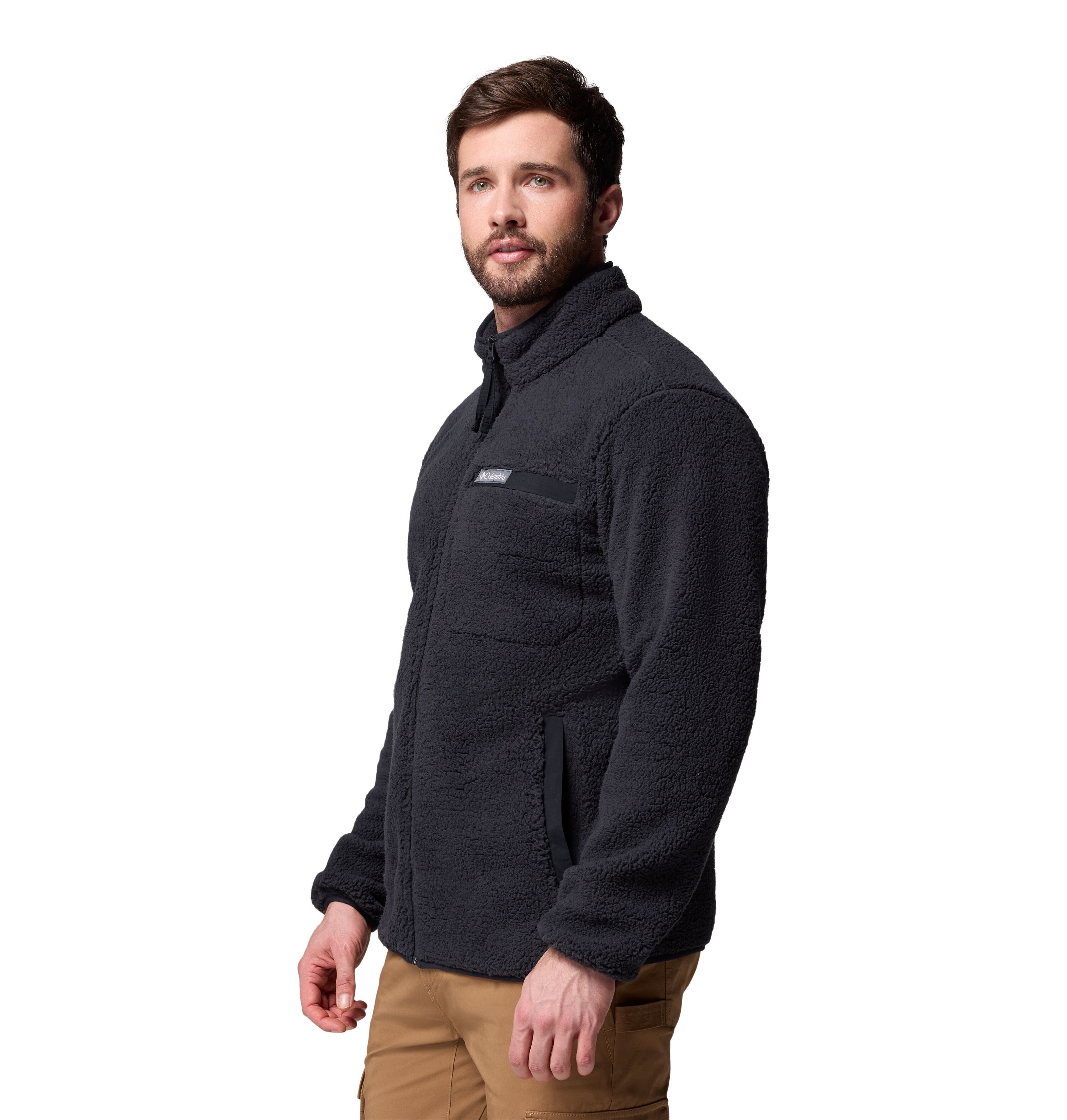Columbia Men's Rugged Ridge High Pile Full Zip Fleece Jacket