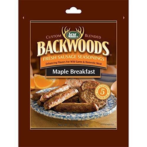 Backwoods Fresh Sausage Seasoning - Maple Breakfast Sausage - 5 Lb of Meat