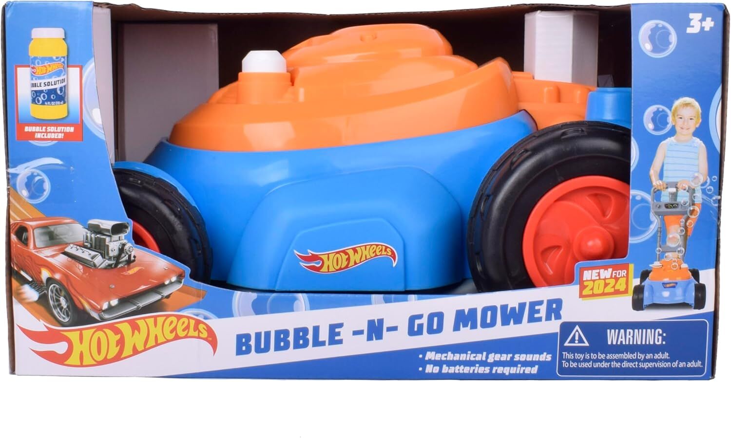 Hot Wheels Bubble Lawn Mower
