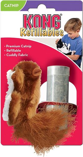 Refillables Squirrel Catnip Toy