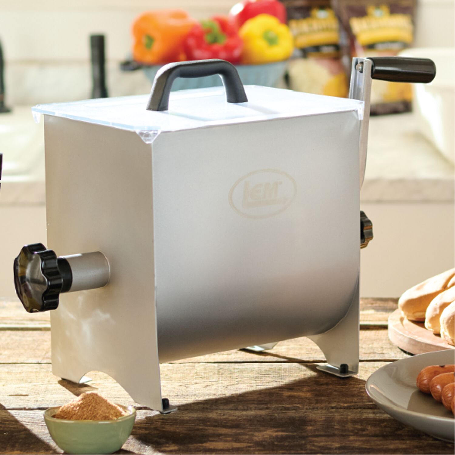 LEM MightyBite 10 lb. Manual Meat Mixer