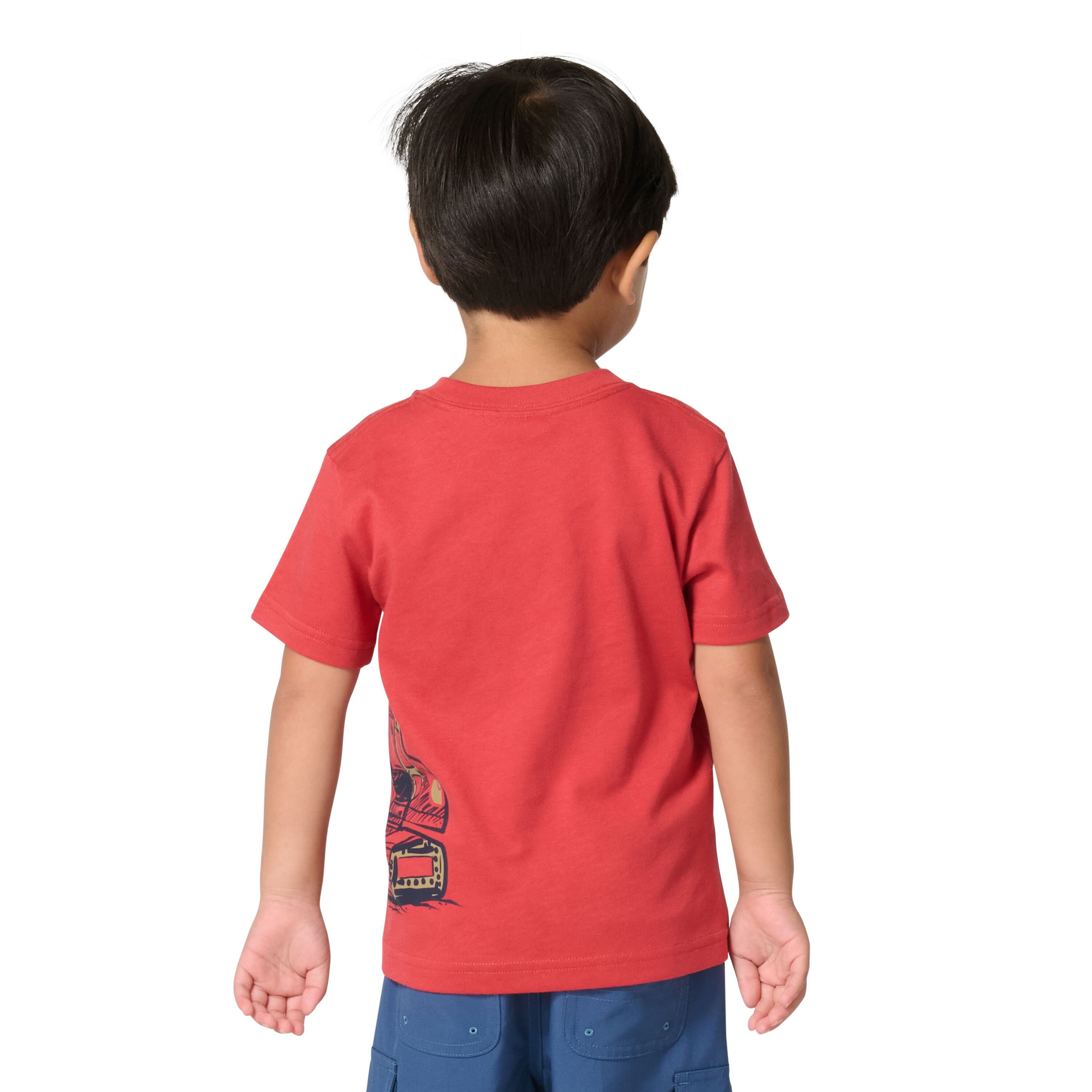 Boys' Short Sleeve Construction Wrap Tee
