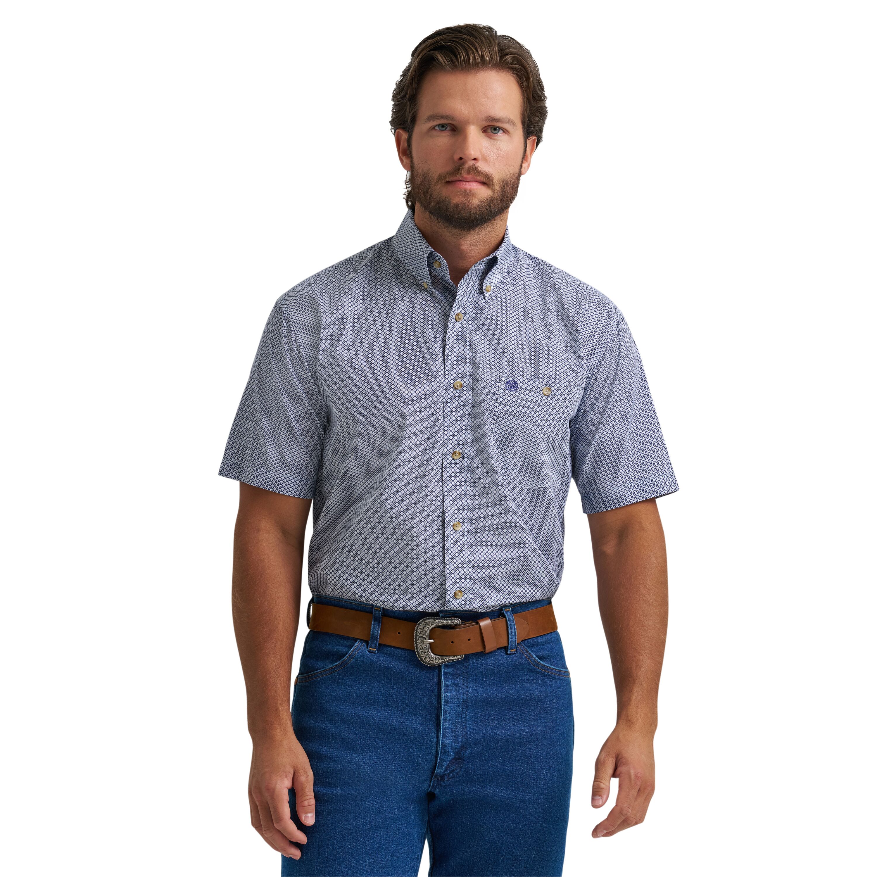 Men's Relaxed Fit Short Sleeve Shirt
