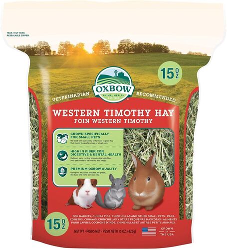 Western Timothy Hay for Small Pets - 15 oz